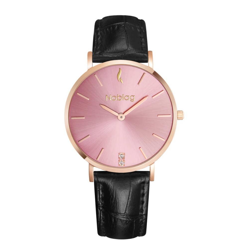 Noblag Women's Watches Pink Dial 36m